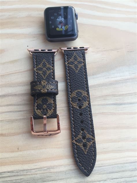 louis vuitton watch strap ebay|Louis Vuitton leather wrist strap.